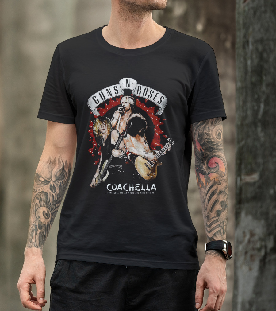 Guns N' Roses Coachella Valley Music And Arts Festival T-Shirt