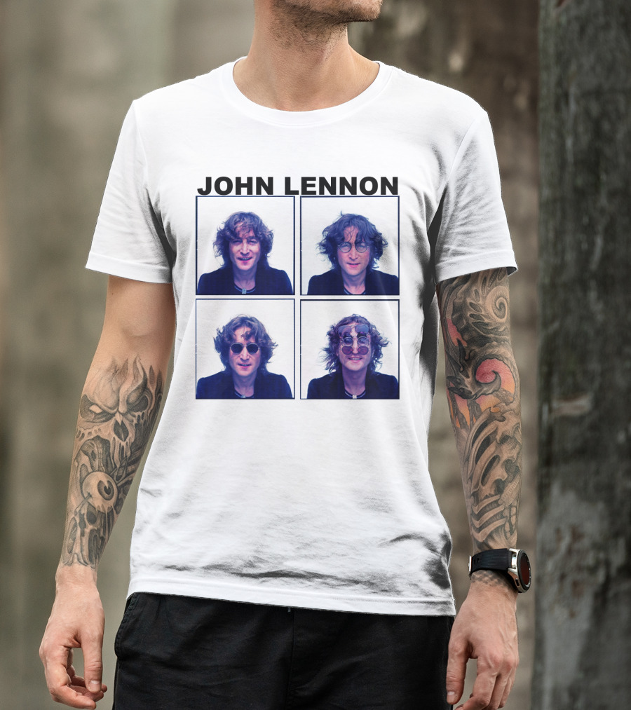 John Lennon Photographic Portrait Series T-Shirt