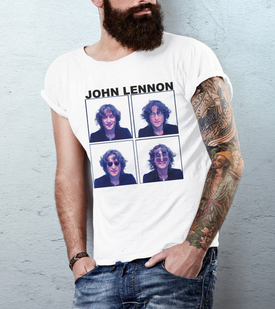 John Lennon Photographic Portrait Series T-Shirt