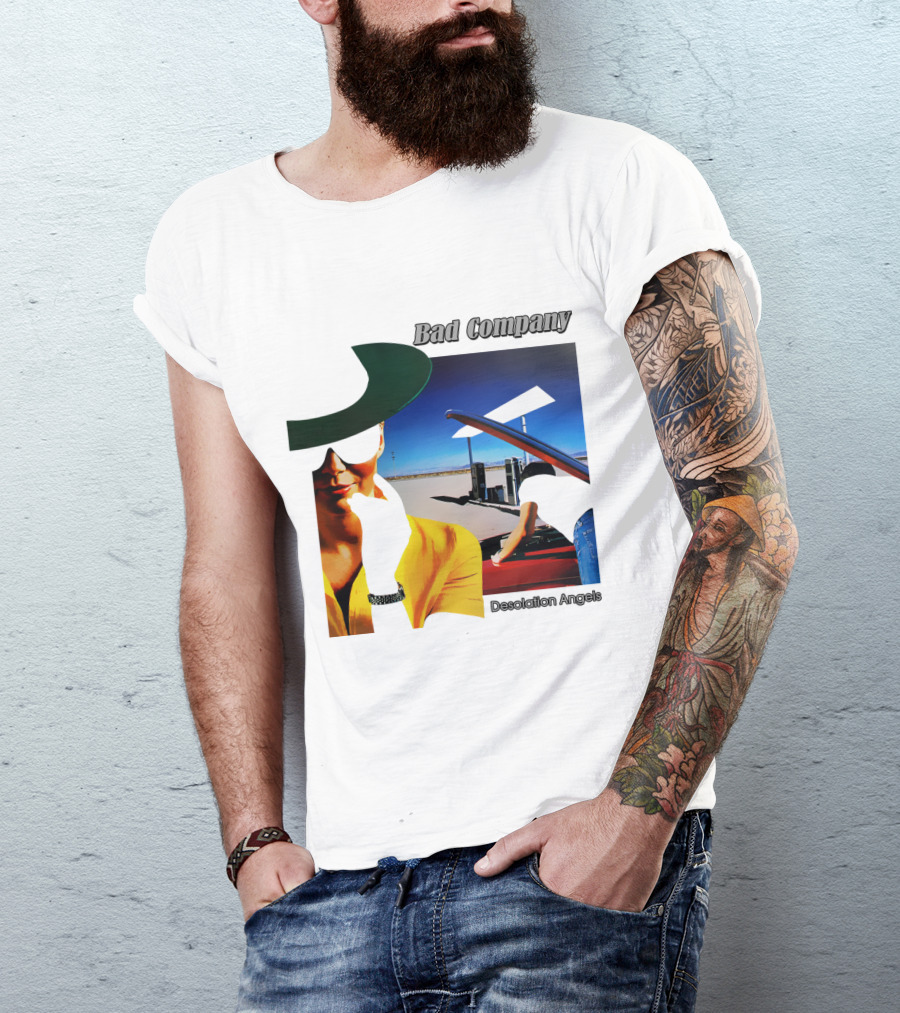 Bad Company Desolation Angels Album Cover T-Shirt