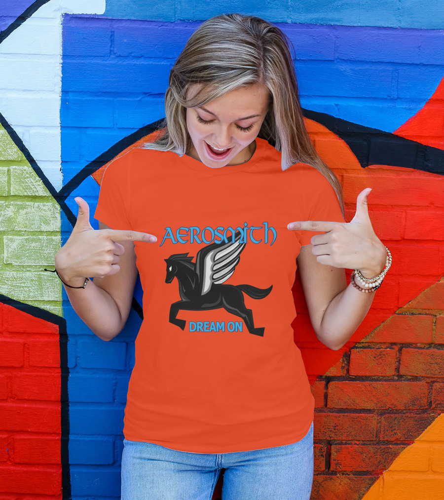 Aerosmith Dream On Pegasus T-Shirt