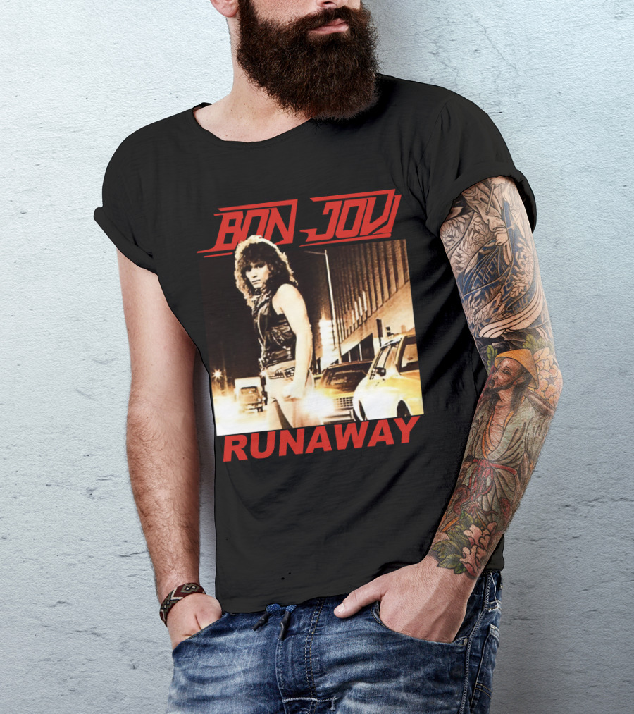 BON JOVI RUNAWAY 12 T-Shirt