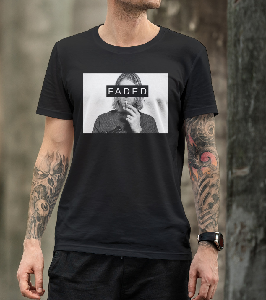 FADED NVN 17 Image With Cigarette T-Shirt