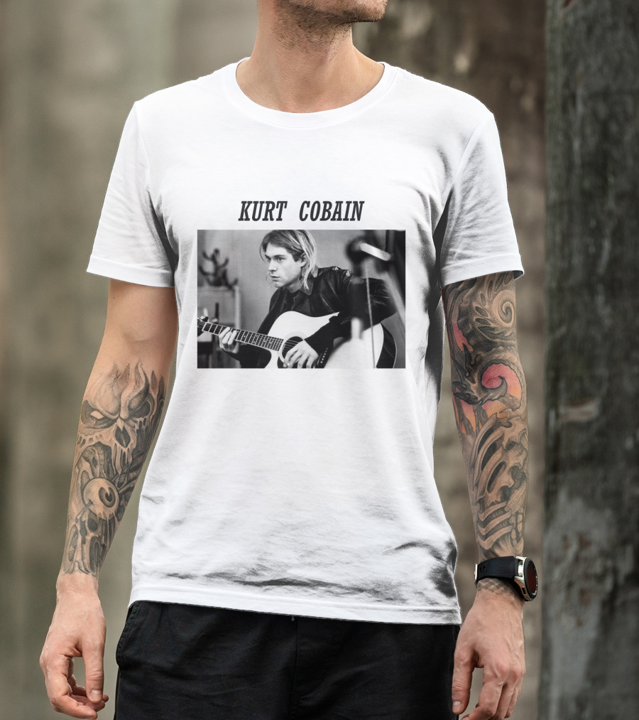 Kurt Cobain Solo Album Montage Of Heck November Release T-Shirt