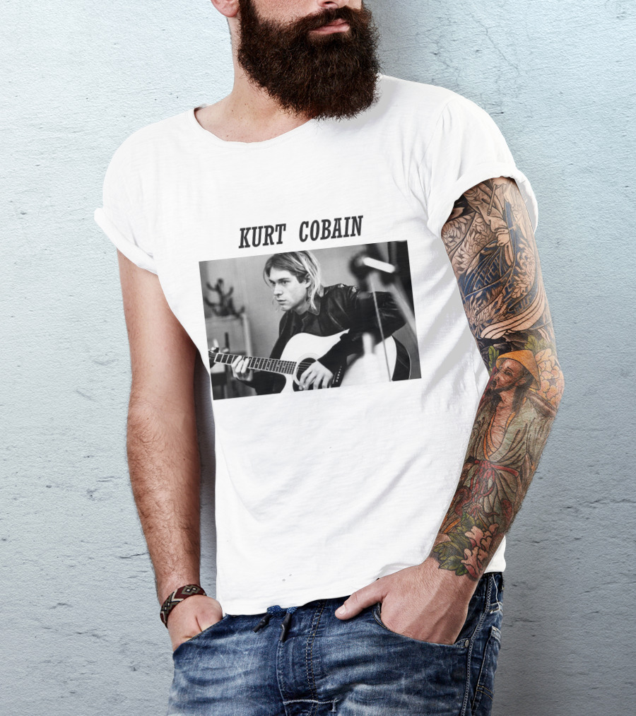 Kurt Cobain Solo Album Montage Of Heck November Release T-Shirt