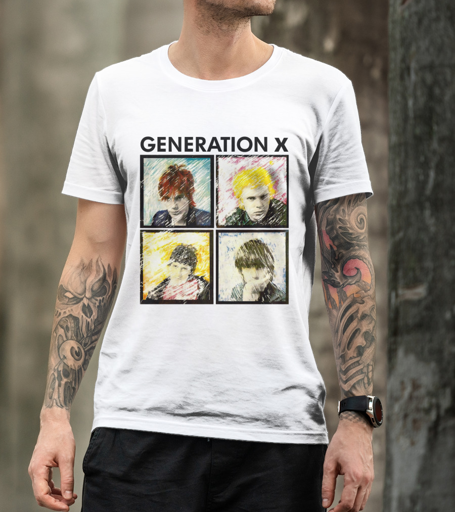 GENERATION X GX 02 Wild Pop Art Style Portraits T-Shirt