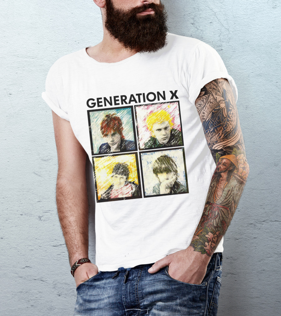 GENERATION X GX 02 Wild Pop Art Style Portraits T-Shirt