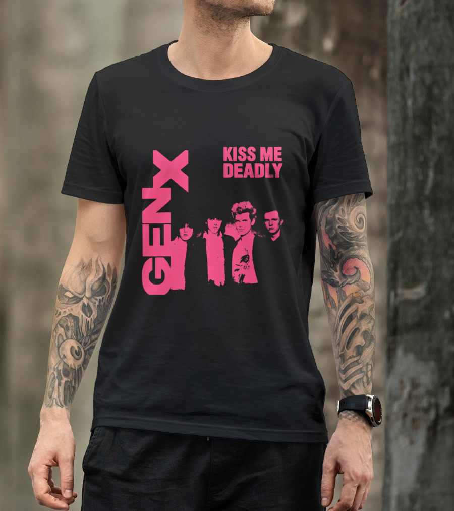 GEN X Kiss Me Deadly Band T-Shirt