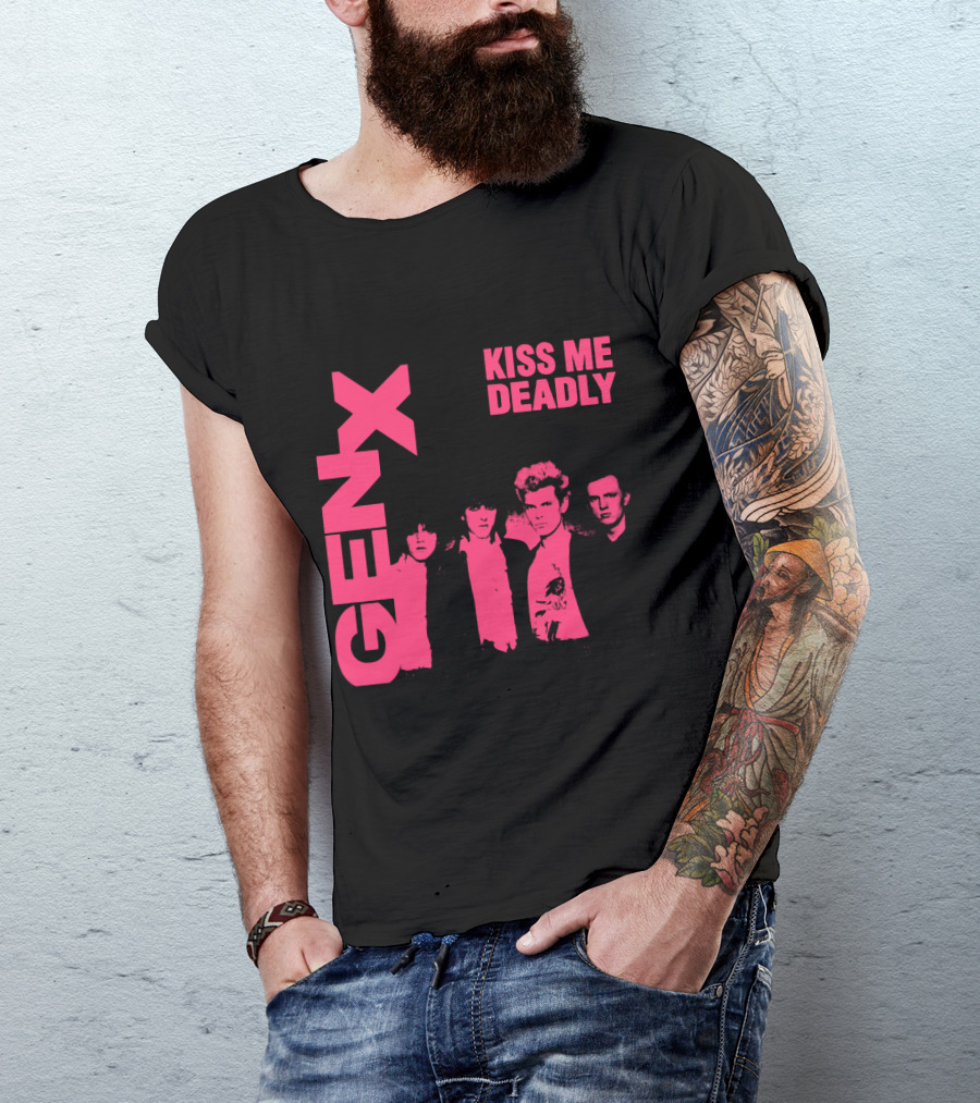 GEN X Kiss Me Deadly Band T-Shirt