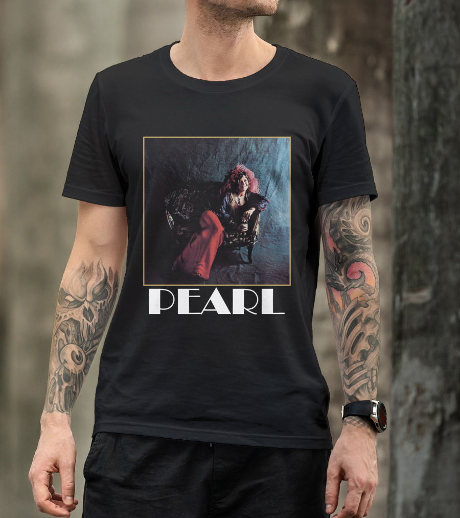 Pearl Album Cover Sofa Portrait Jnjl T-Shirt