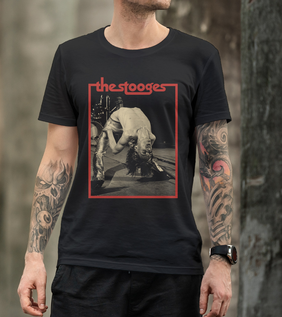 The Stooges Live Performance Iconic Photo T-Shirt
