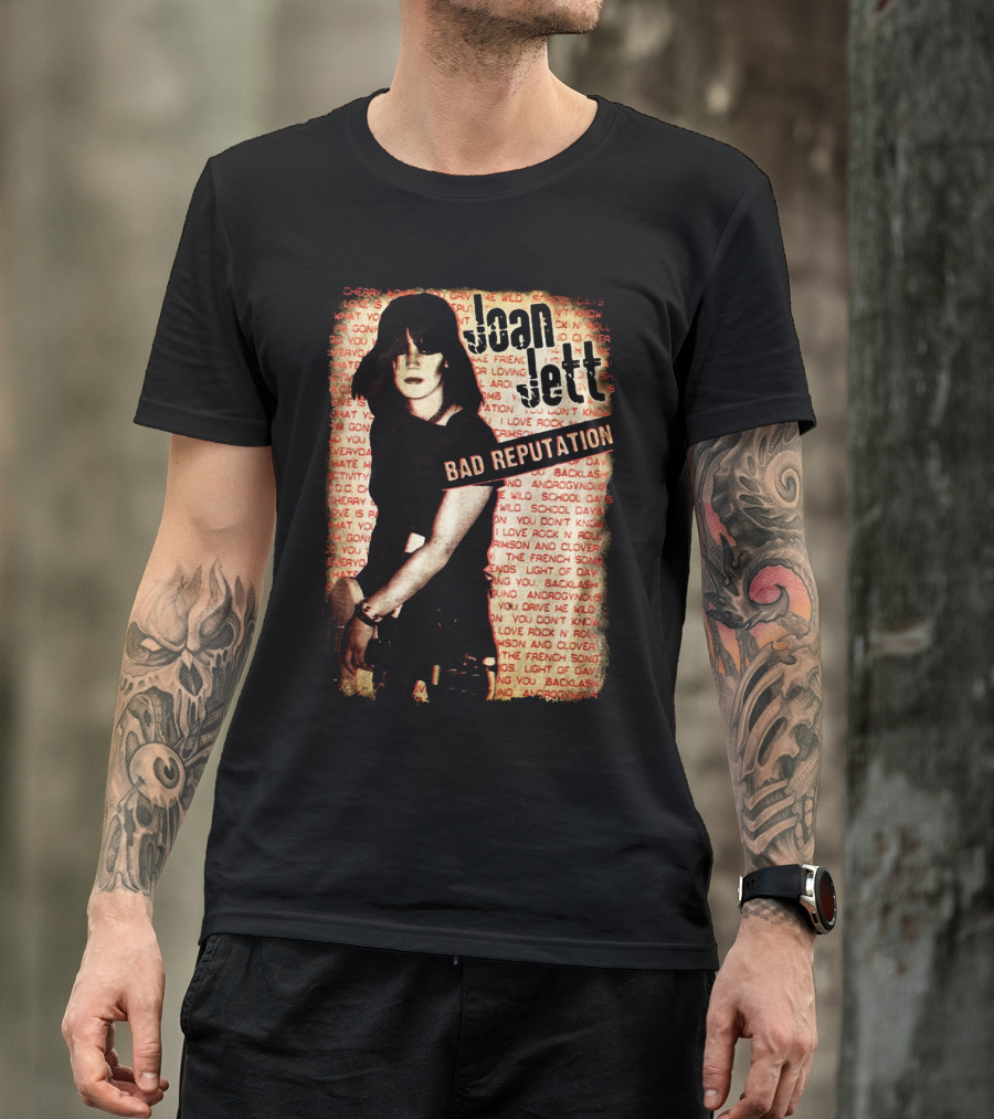 Joan Jett Bad Reputation Vintage Style T-Shirt