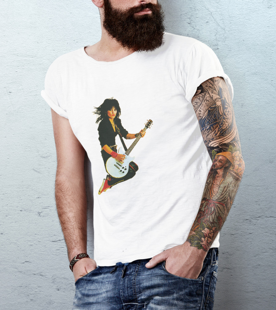 JJET Rock Icon With Guitar T-Shirt