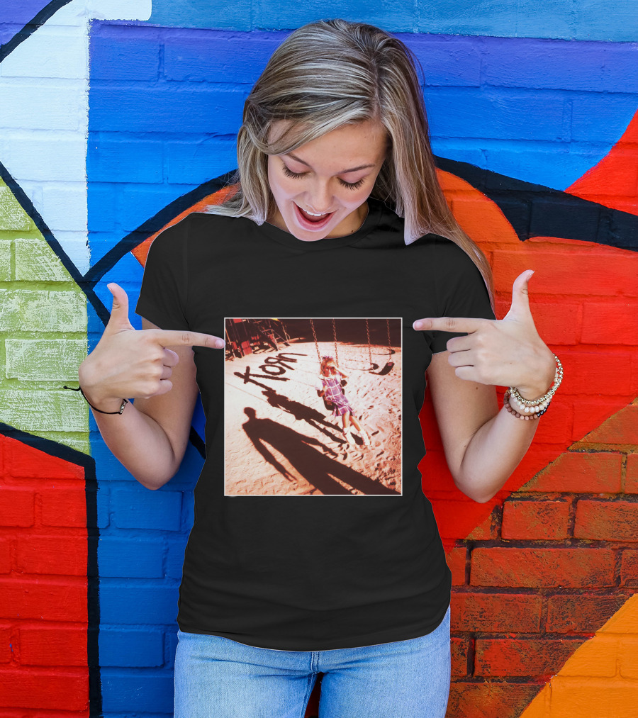 Korn Playground Shadow Swing Пословица T-Shirt