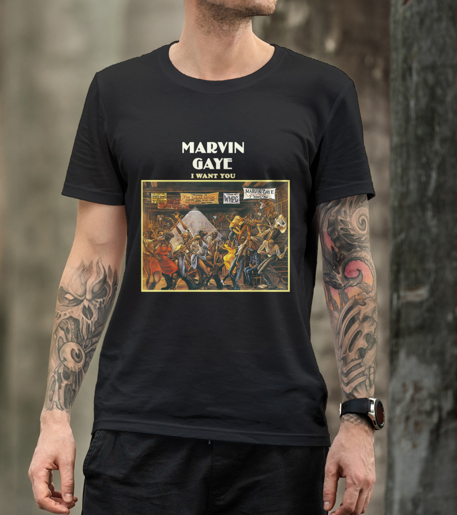 Marvin Gaye I Want You MVG 10 The Sugar Shack WMPG T-Shirt