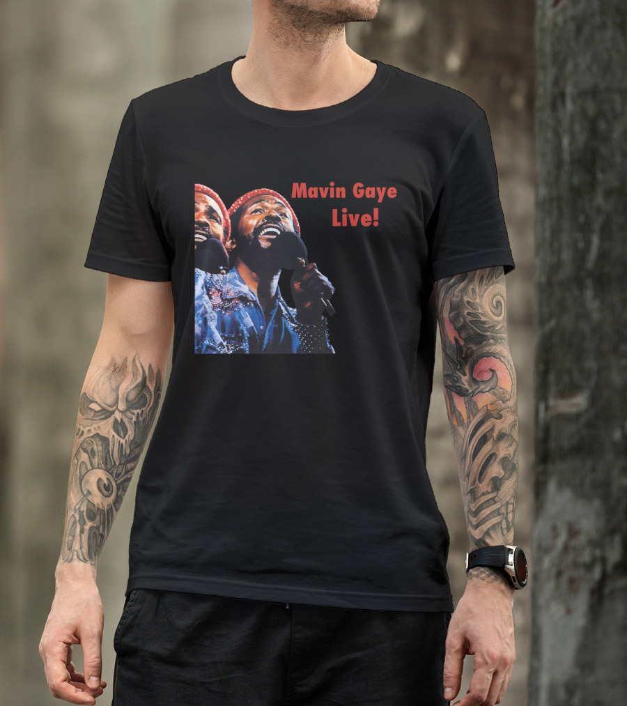 Marvin Gaye Live 15 MVG Performance T-Shirt