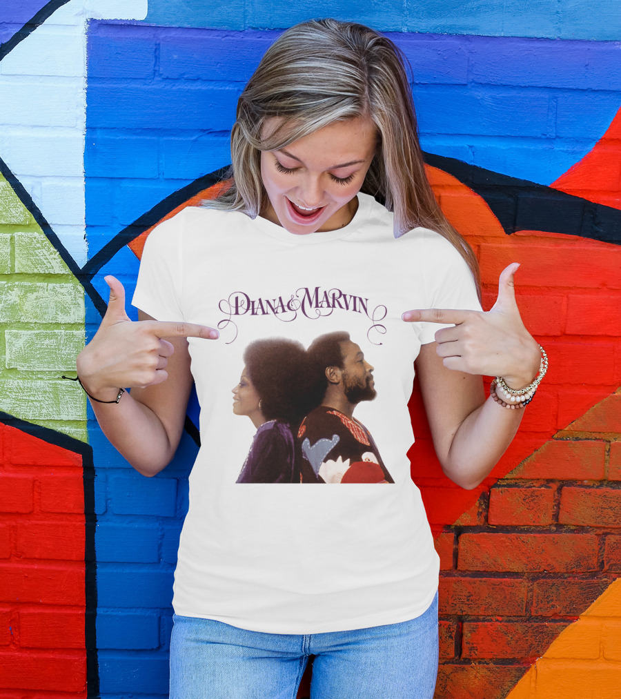 Diana And Marvin Album Cover MVG 17 T-Shirt