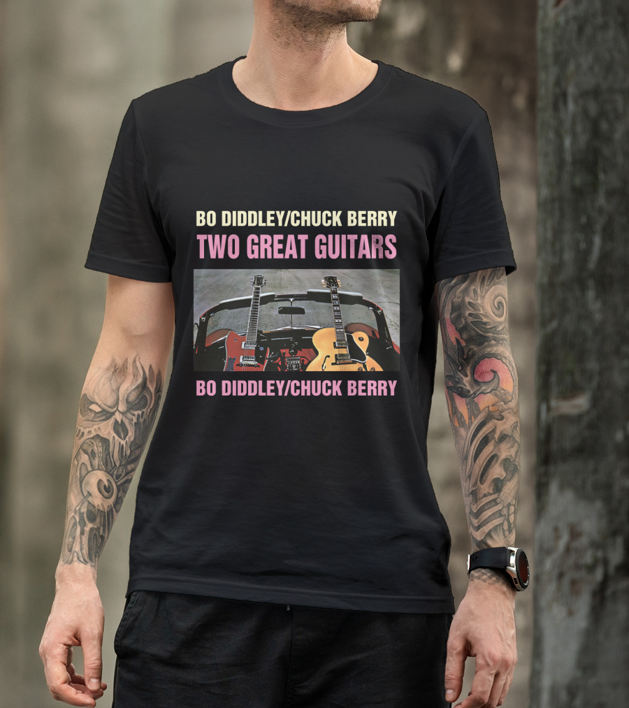 Bo Diddley/Chuck Berry Two Great Guitars Bo Diddley/Chuck Berry T-Shirt