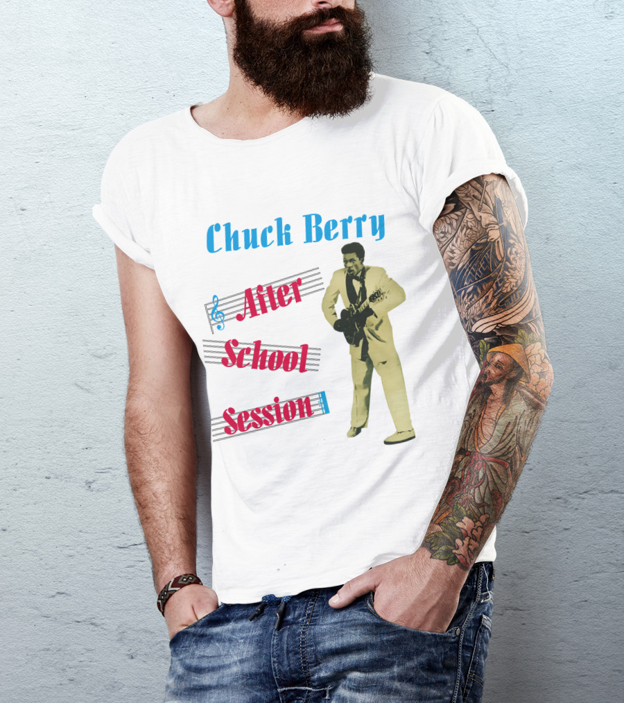 Chuck Berry After School Session Music Legend T-Shirt