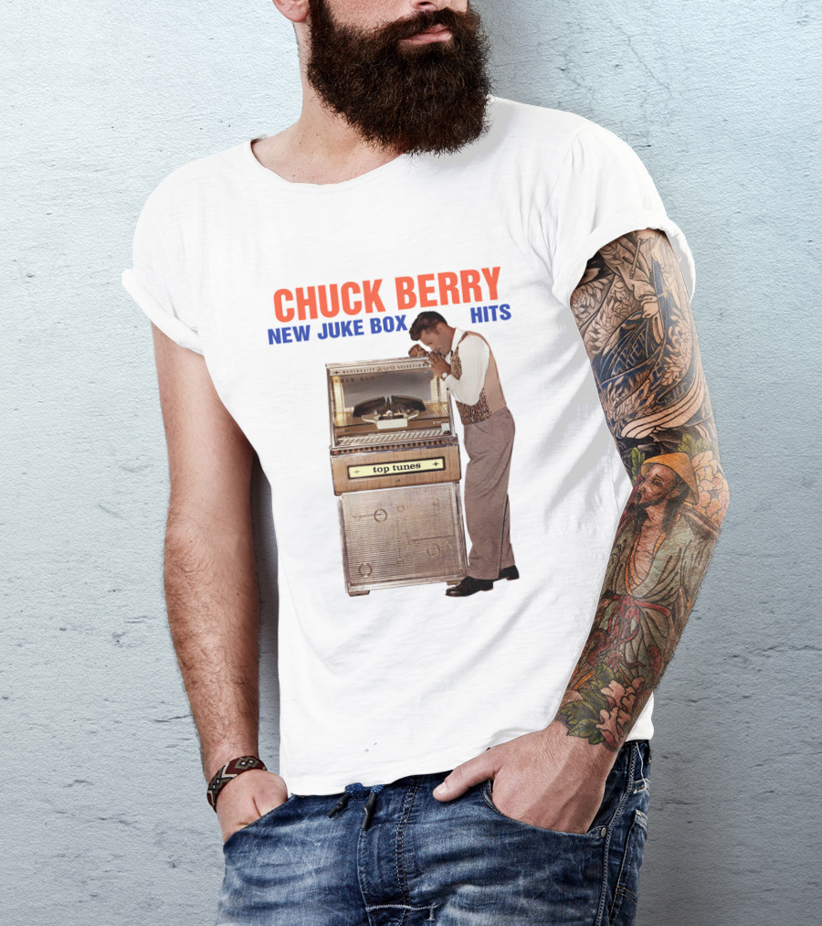 CHUCK BERRY NEW JUKE BOX HITS Juke Box Top Tunes T-Shirt