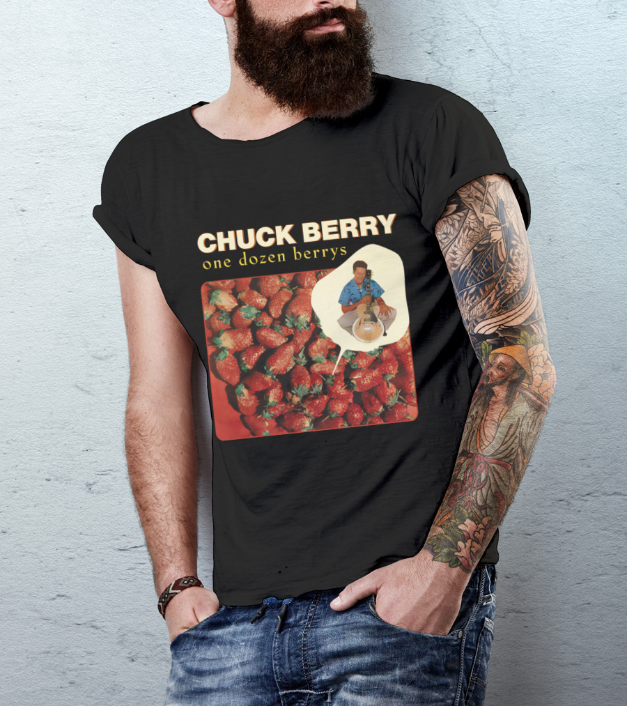 CHUCK BERRY One Dozen Berrys CBR 09 Strawberry Collection T-Shirt