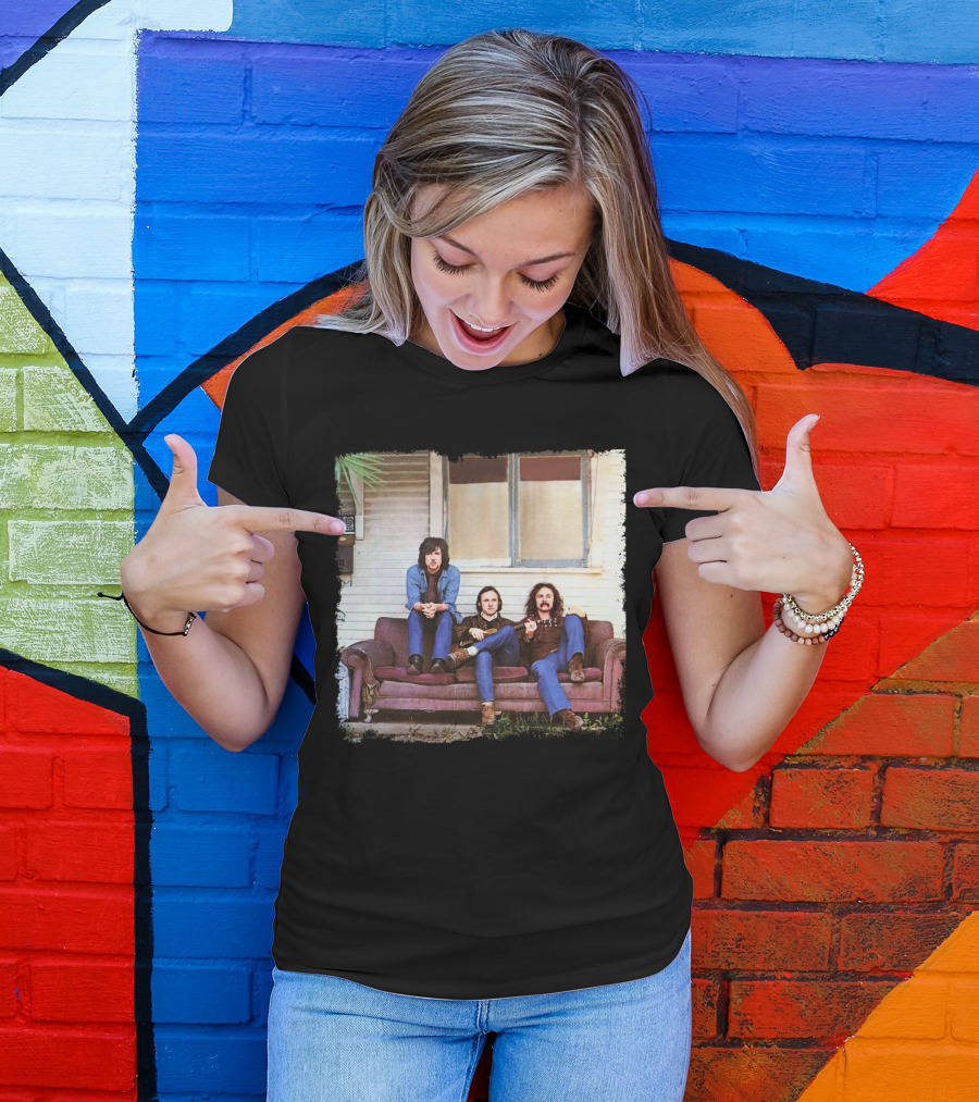 CSN Couch Photo Album Cover Iconic Band T-Shirt