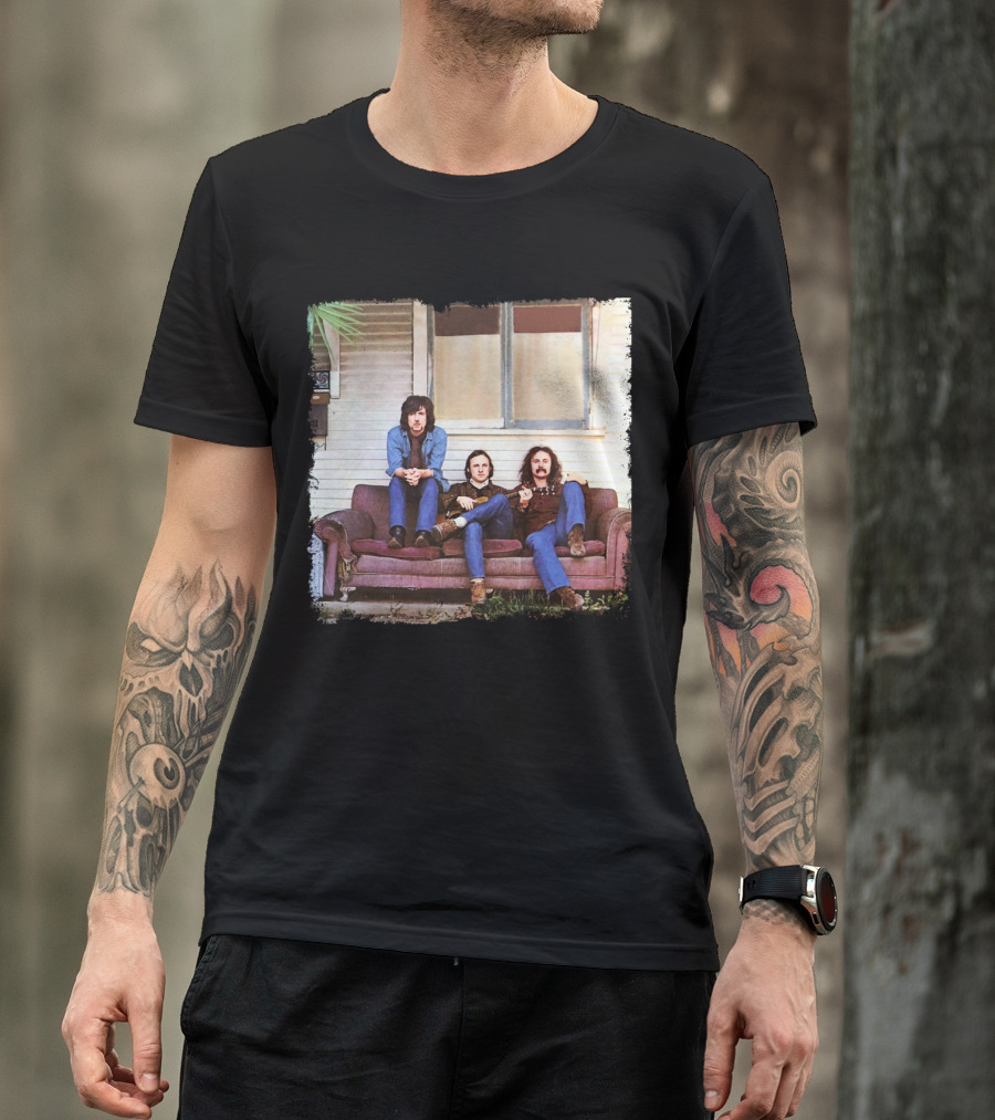 CSN Couch Photo Album Cover Iconic Band T-Shirt