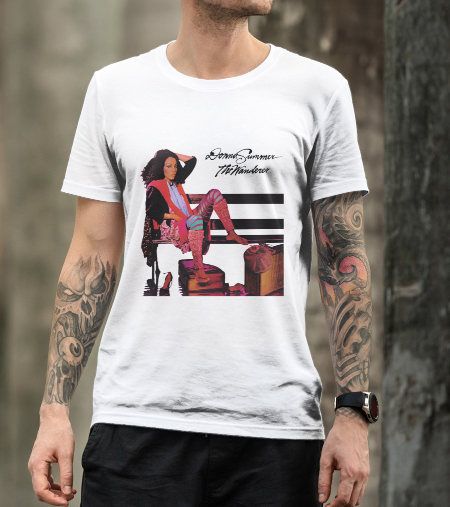 Donna Summer The Wanderer Album Cover T-Shirt