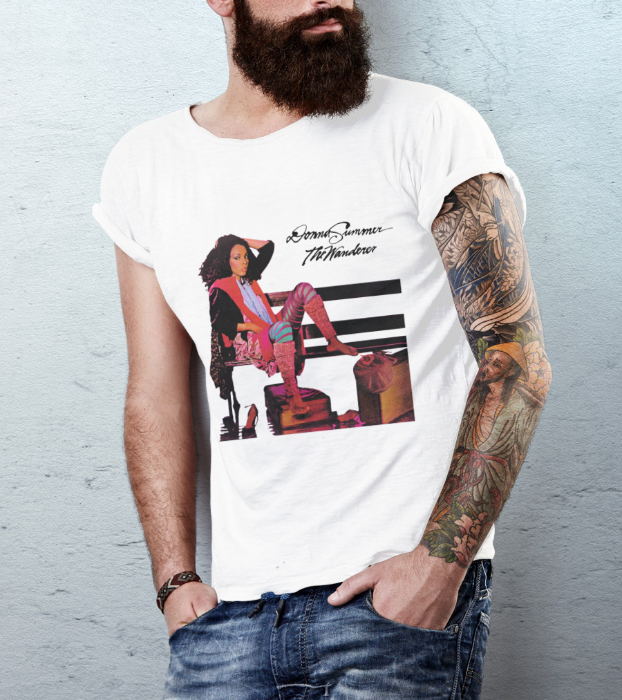 Donna Summer The Wanderer Album Cover T-Shirt