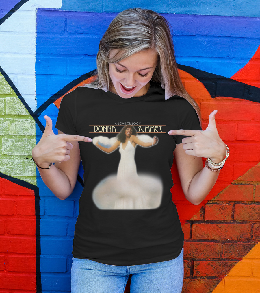 Donna Summer A Love Trilogy Black T-Shirt