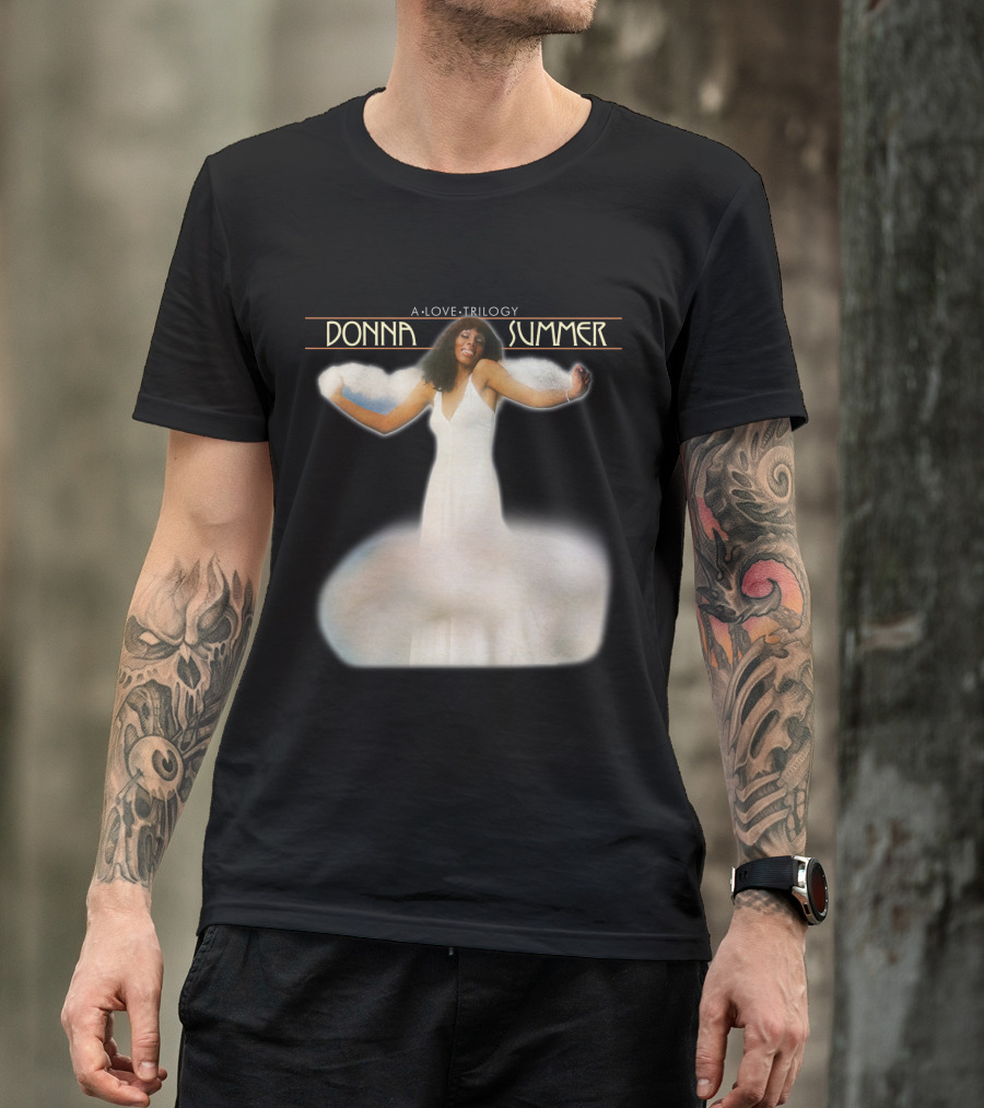 Donna Summer A Love Trilogy Black T-Shirt