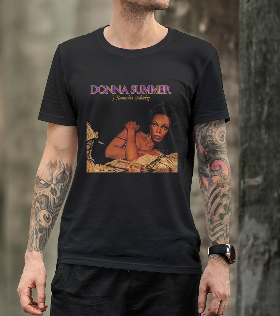Donna Summer I Remember Yesterday Retro Album Cover T-Shirt