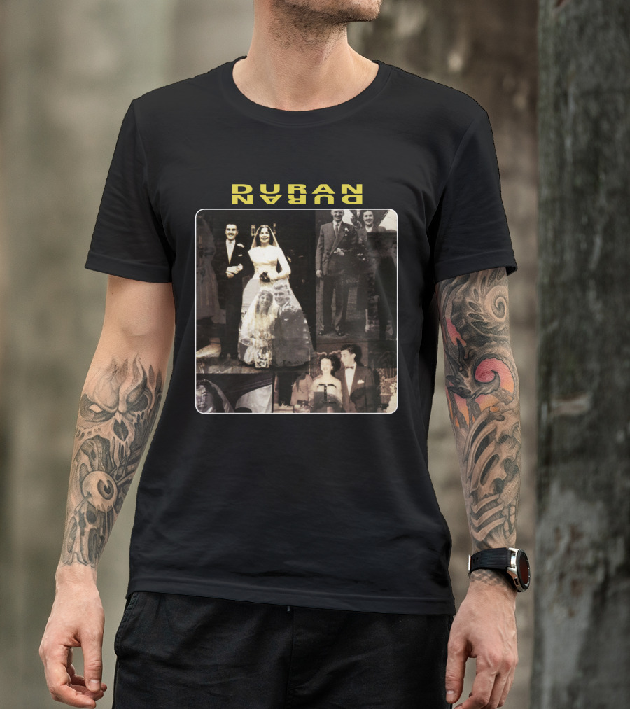 Duran Duran Wedding Album Collage Vintage Photography T-Shirt