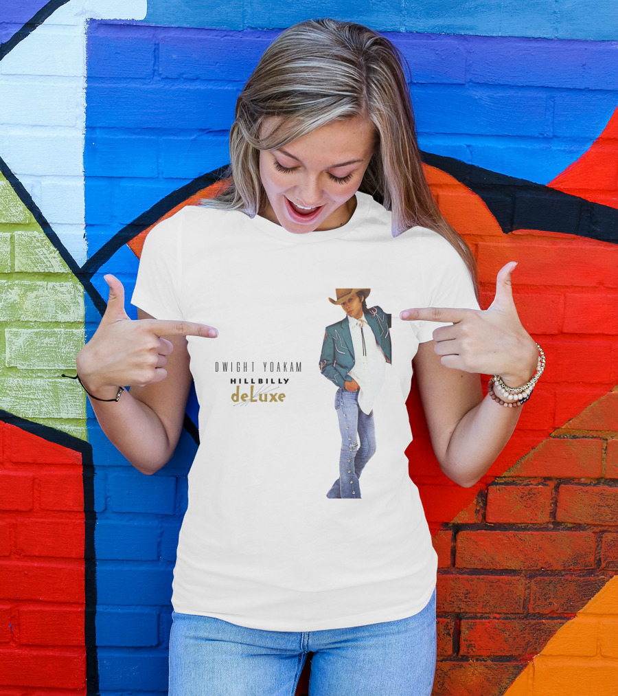 DWIGHT YOAKAM Hillbilly DeLuxe Cowboy T-Shirt