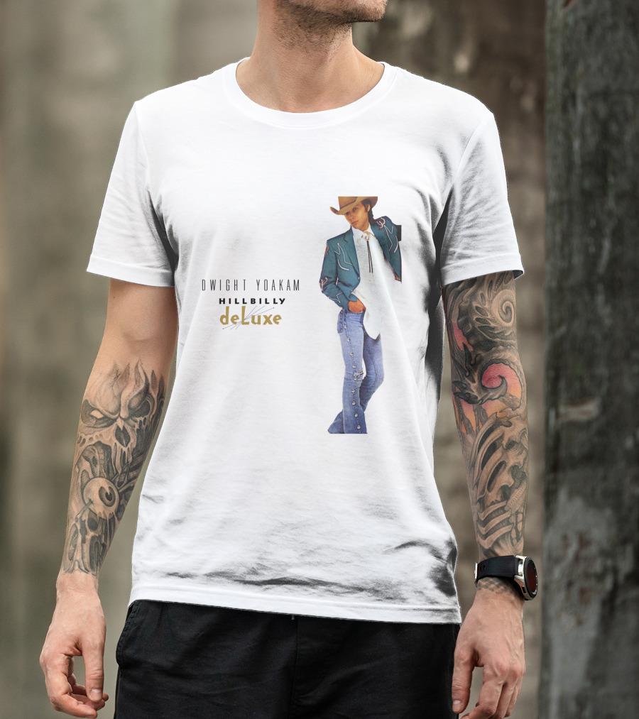 DWIGHT YOAKAM Hillbilly DeLuxe Cowboy T-Shirt