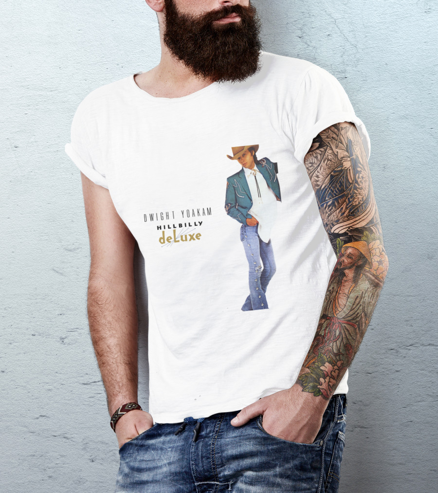 DWIGHT YOAKAM Hillbilly DeLuxe Cowboy T-Shirt