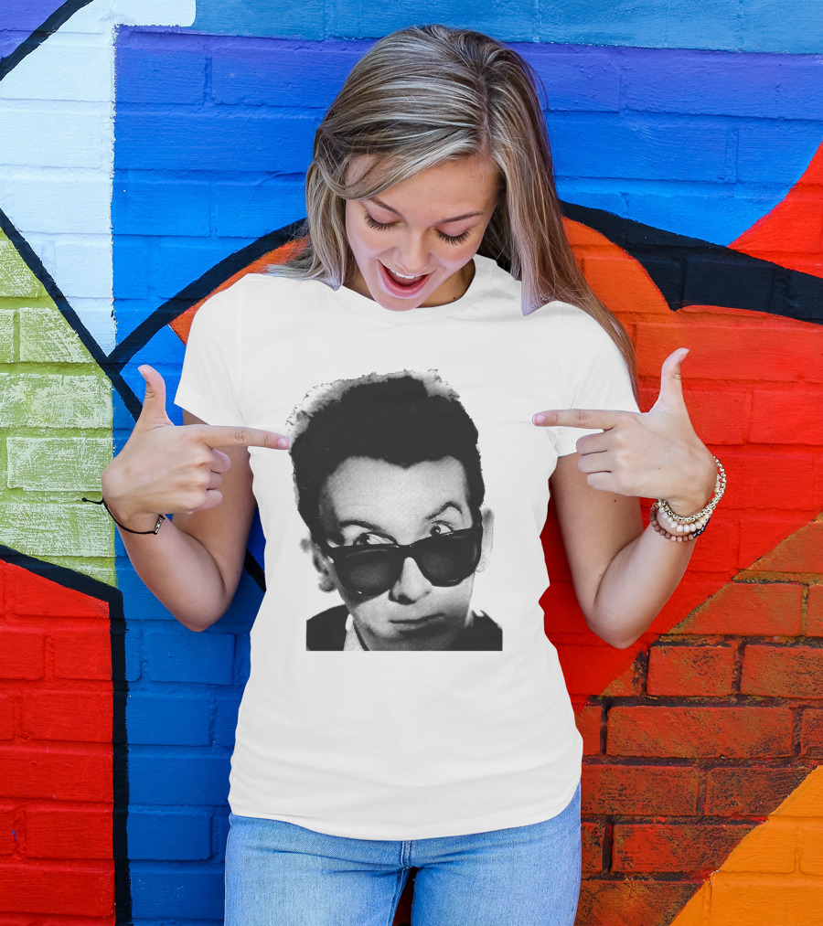 Evctl 03 Black And White Sunglasses T-Shirt