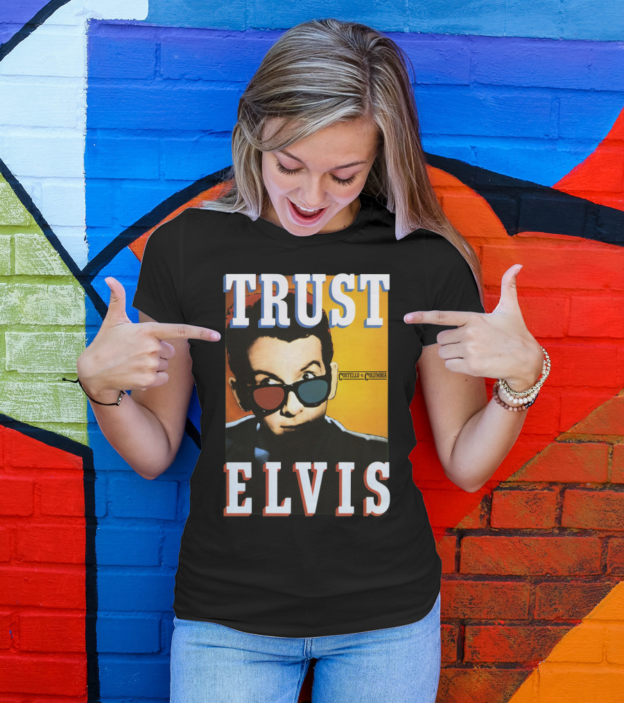 Trust Elvis Costello Columbia 35 T-Shirt