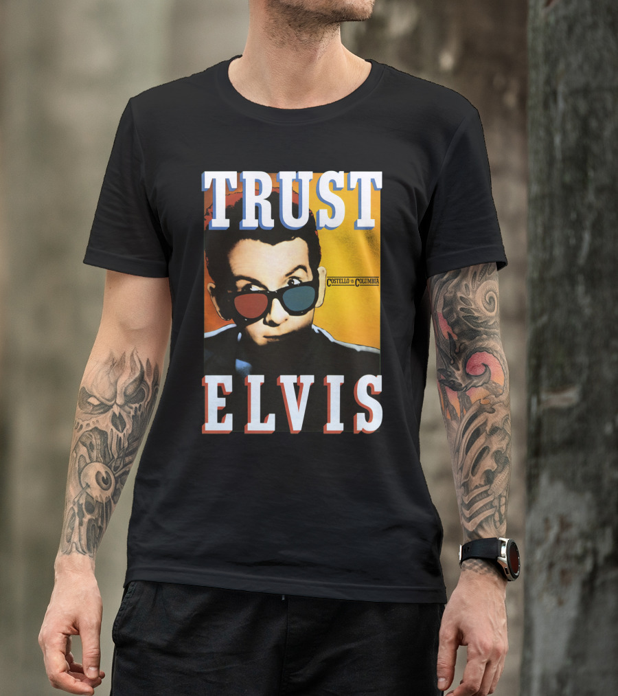 Trust Elvis Costello Columbia 35 T-Shirt