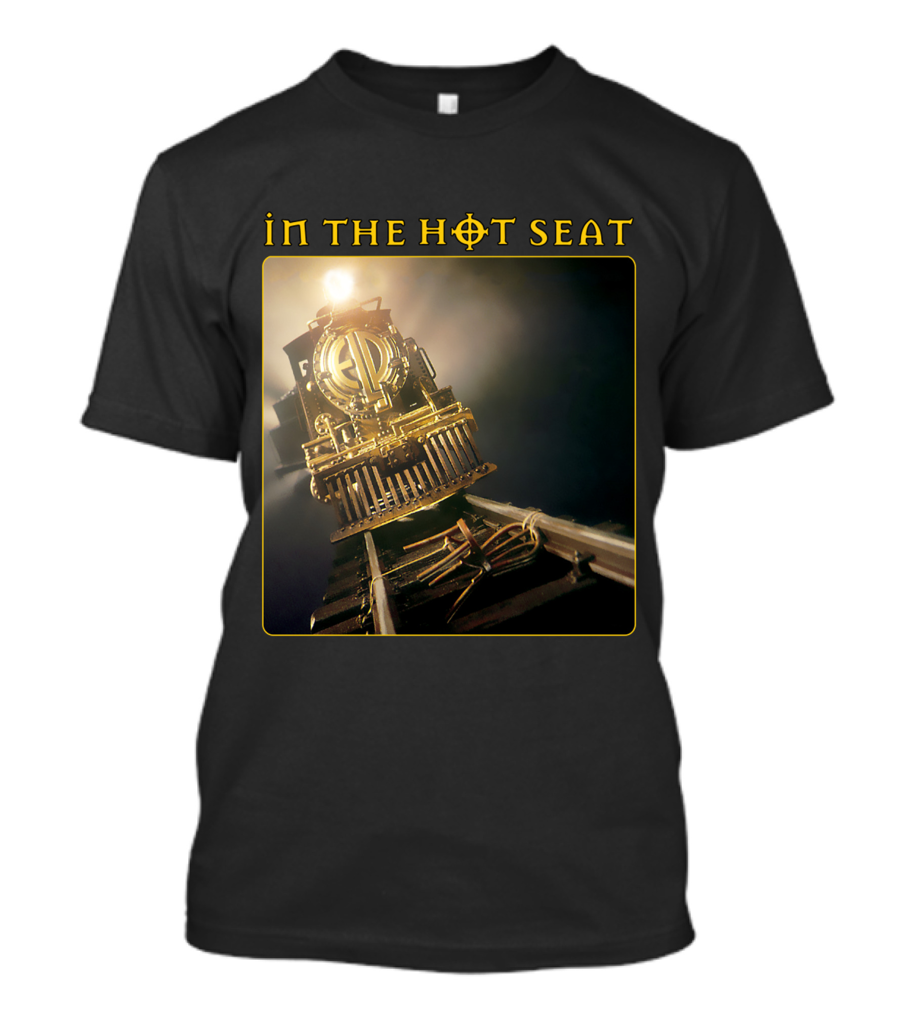 ELP 06 In The Hot Seat Train Emblem T-Shirt