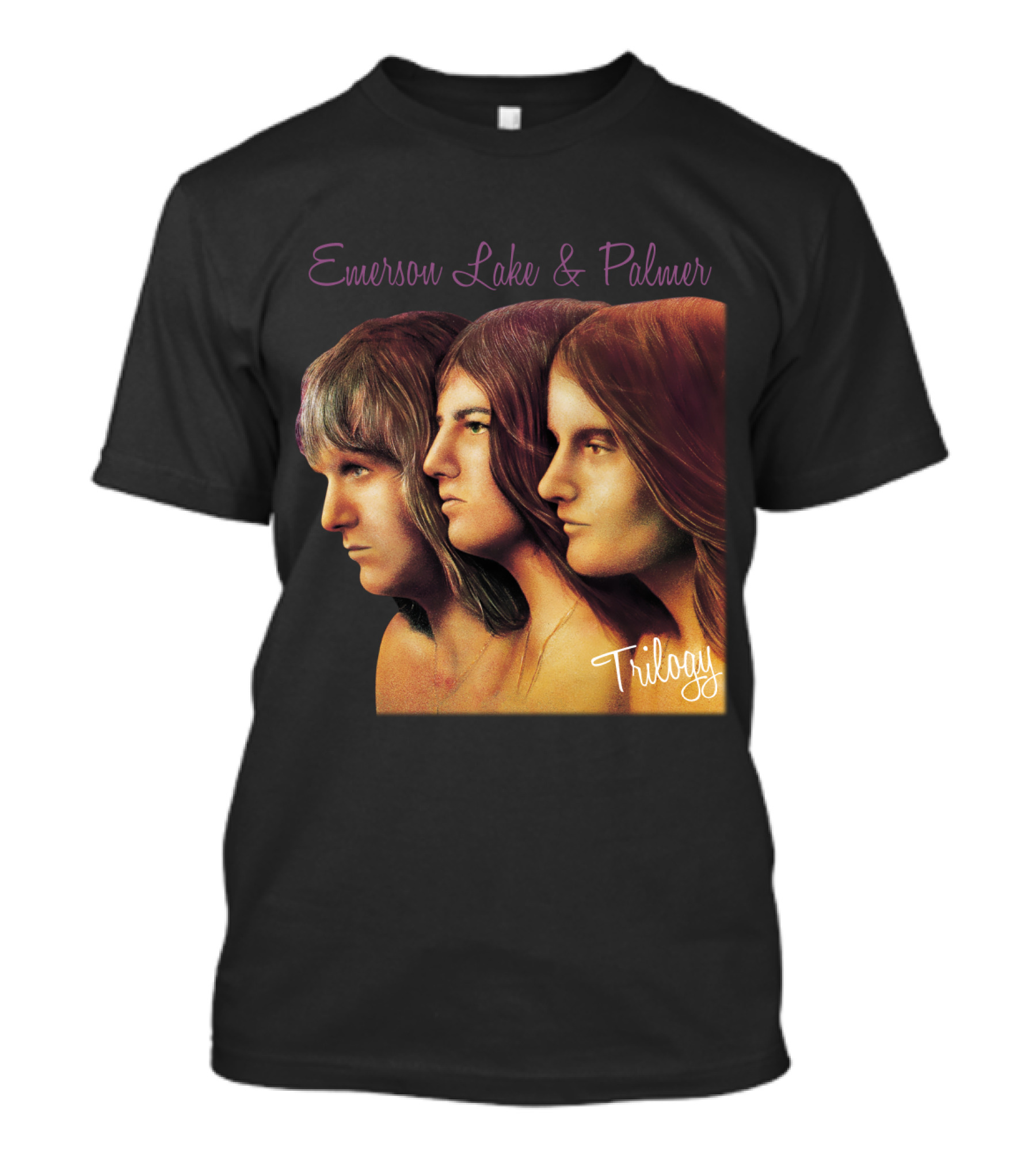 Emerson Lake & Palmer Trilogy Album Cover Art T-Shirt