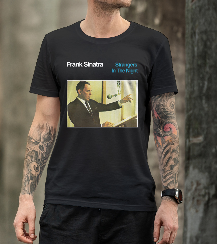Frank Sinatra Strangers In The Night Classic Album Cover T-Shirt