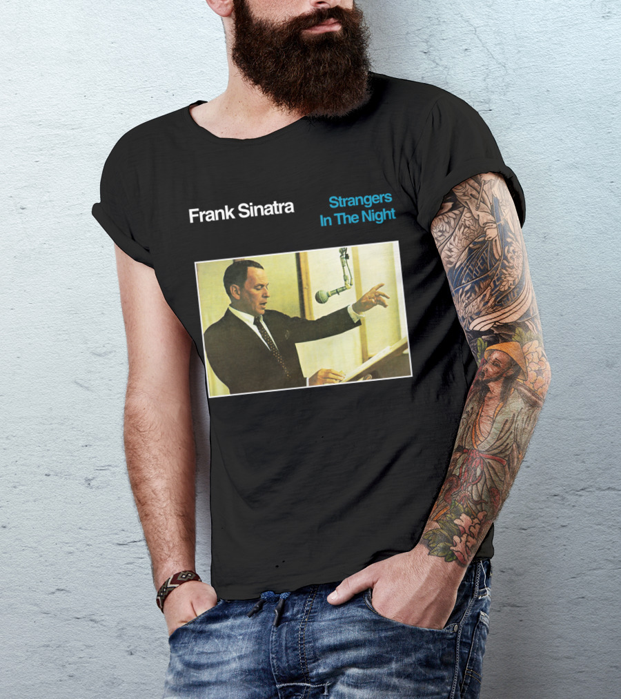 Frank Sinatra Strangers In The Night Classic Album Cover T-Shirt