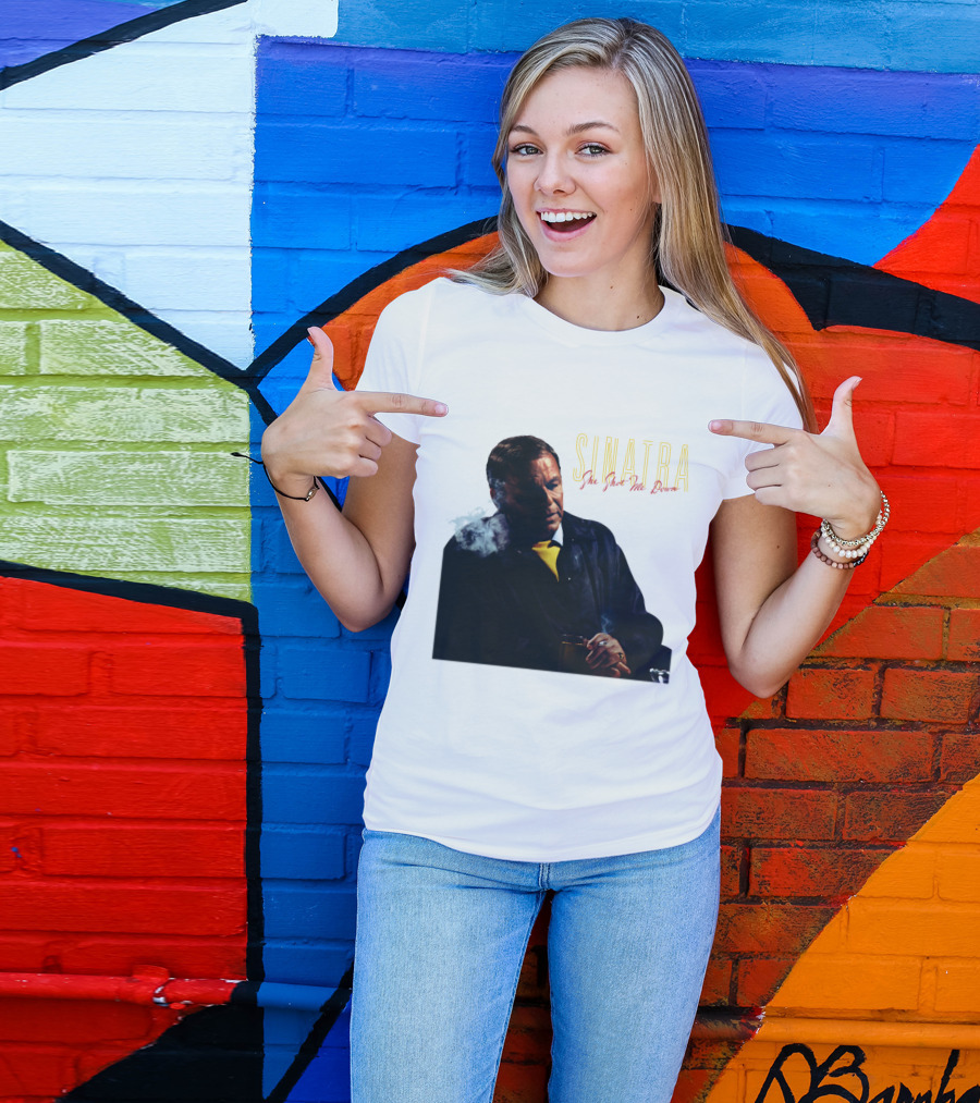 SINATRA She Shot Me Down Smoking Jacket T-Shirt