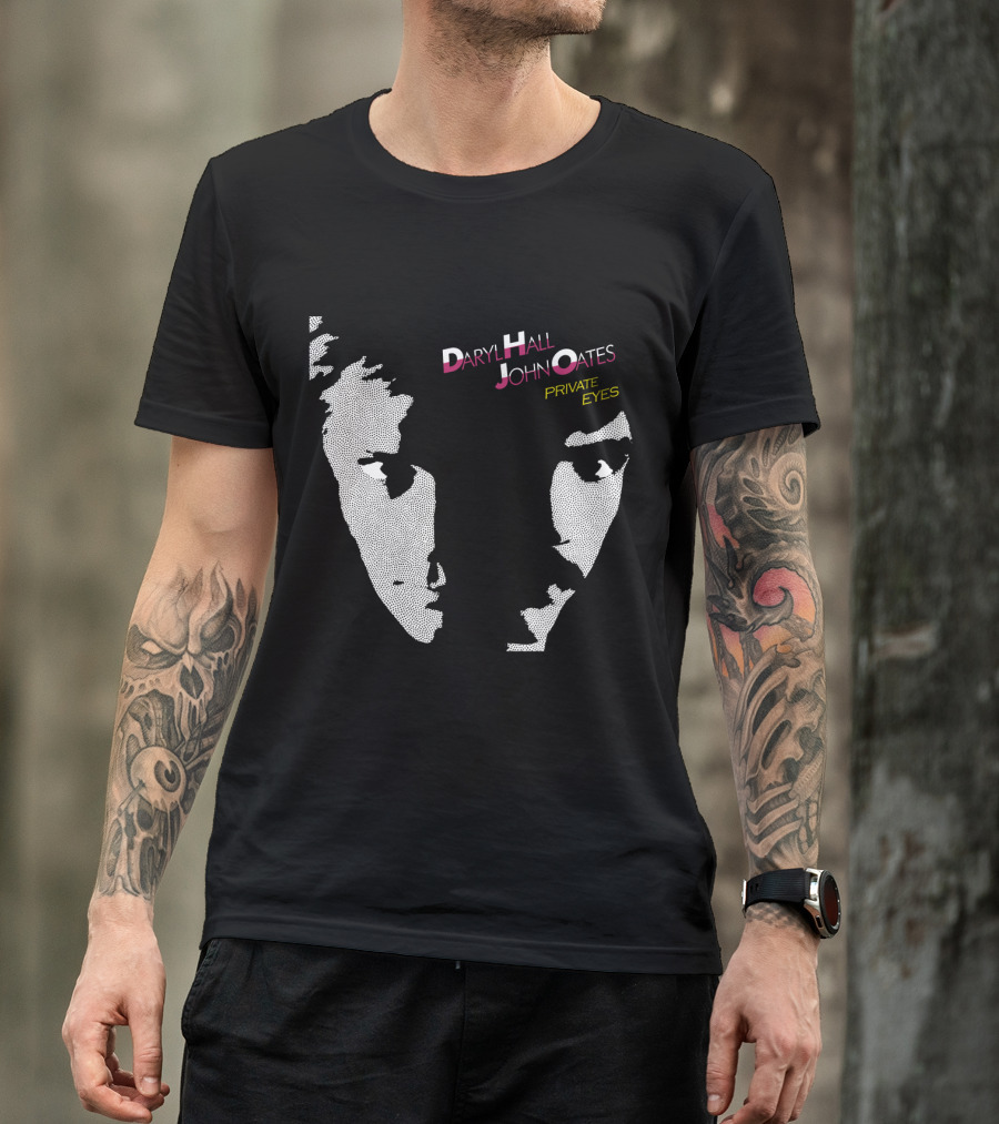 Daryl Hall John Oates Private Eyes 07 T-Shirt