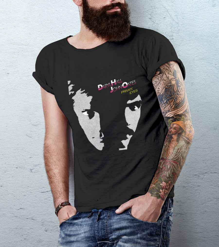 Daryl Hall John Oates Private Eyes 07 T-Shirt