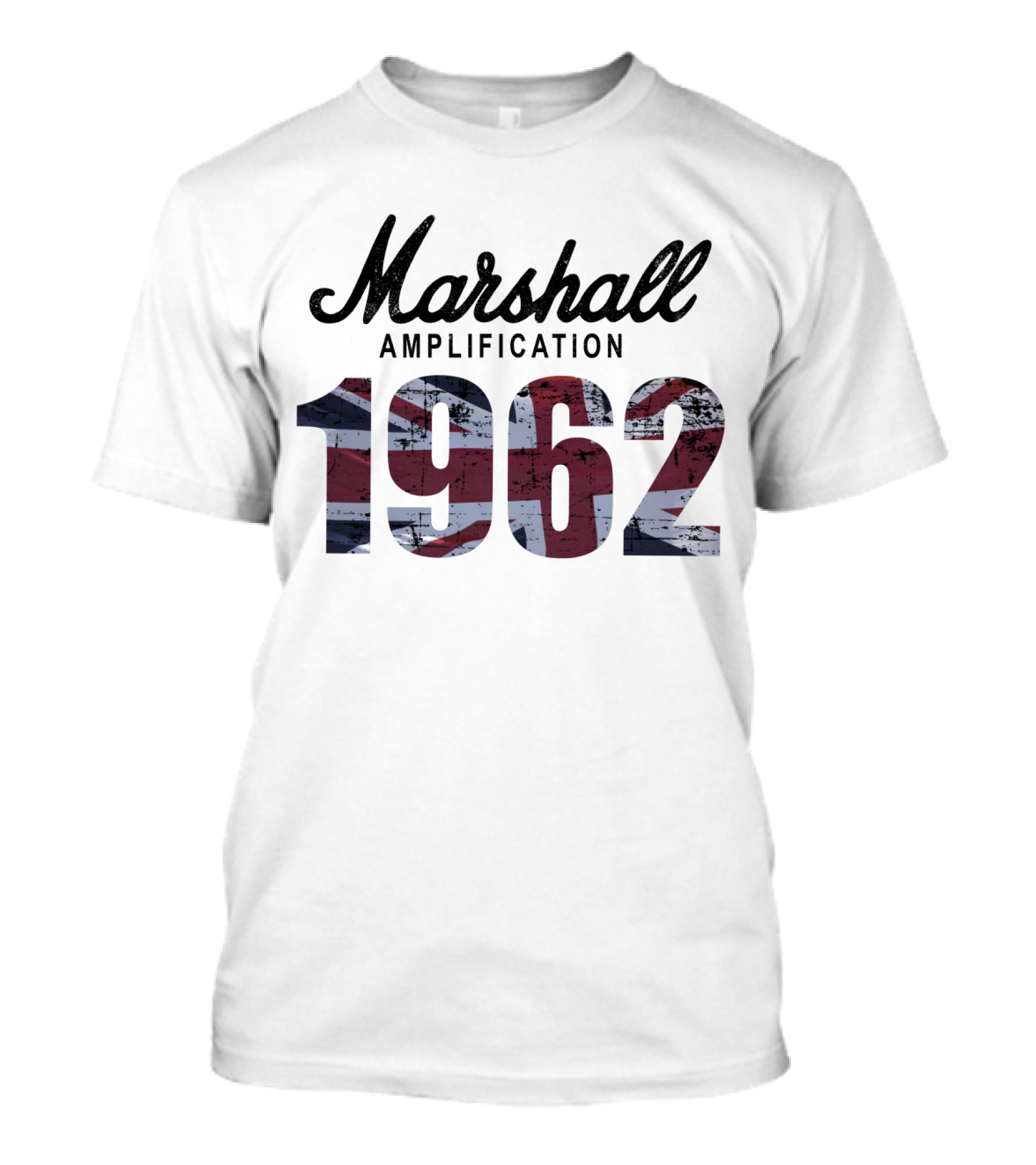 Marshall Amplification 1962 Union Jack T-Shirt