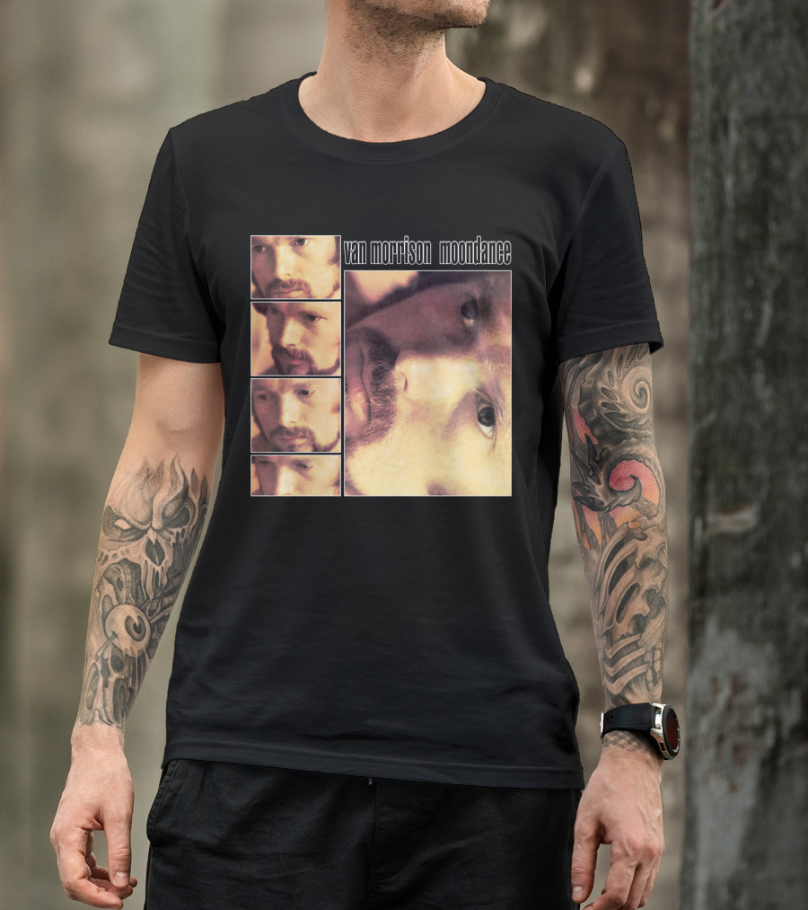 Van Morrison Moondance Album Cover Montage T-Shirt