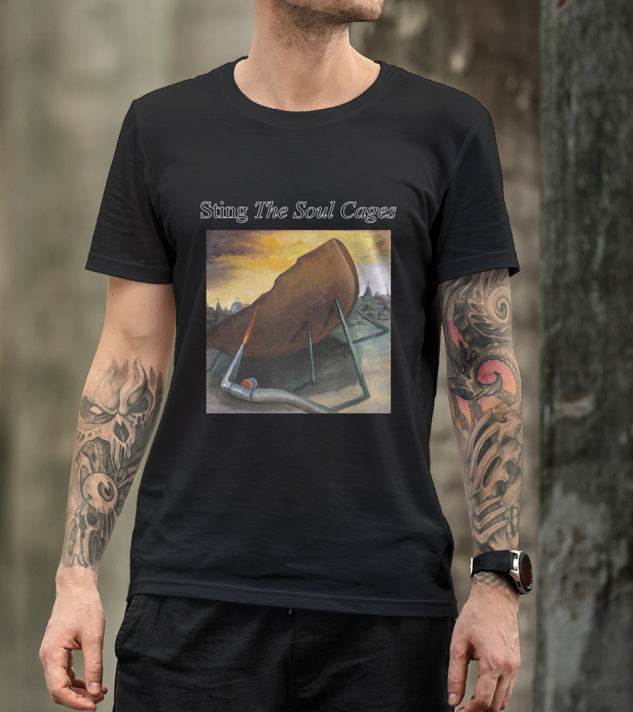 Sting The Soul Cages Album Artwork Painting T-Shirt