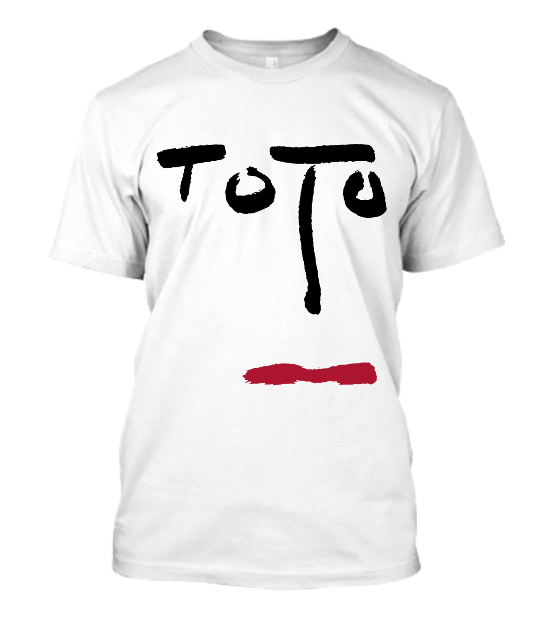 TOTO Turn Back 08 Minimalist Face T-Shirt